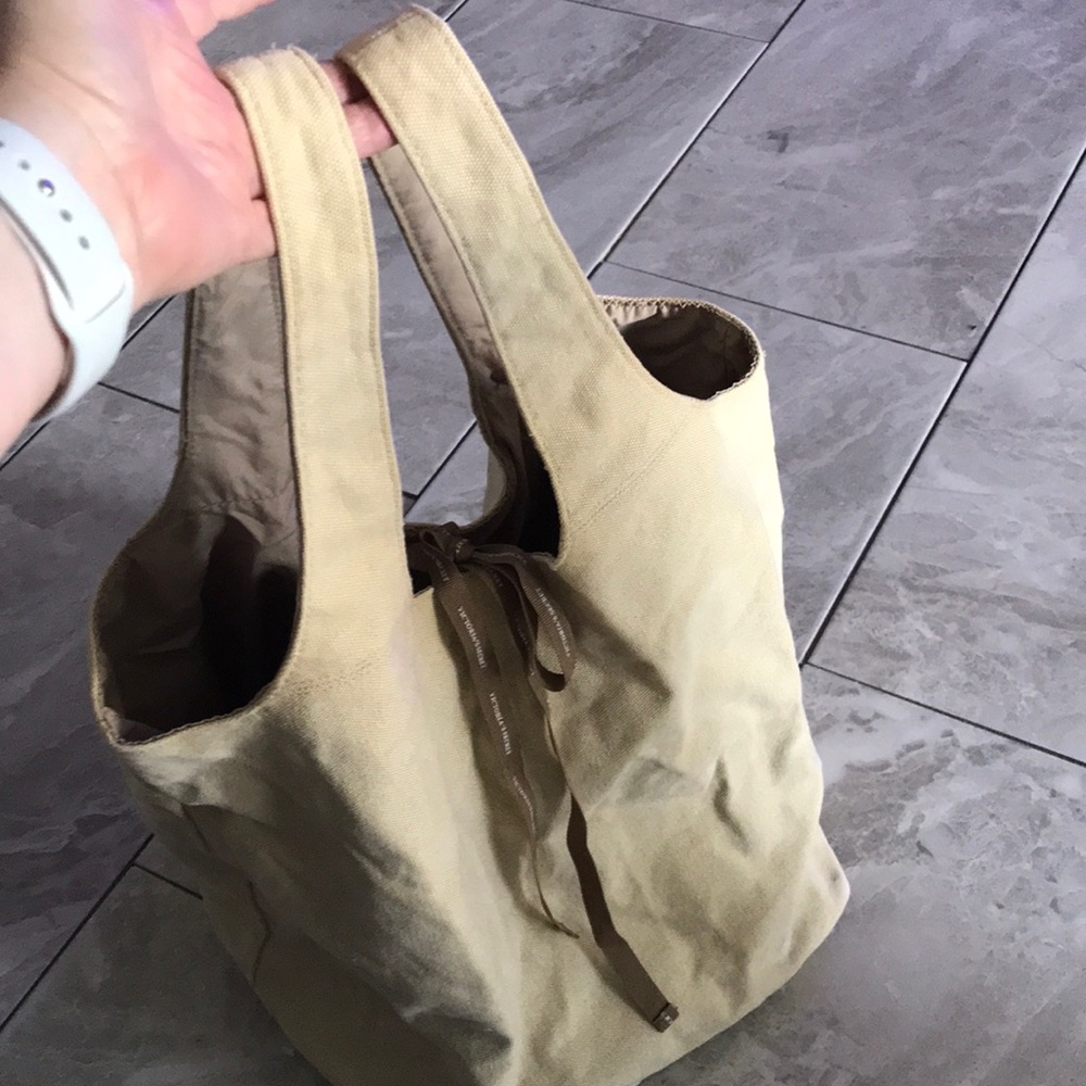 VICTORIAS SECRET Women Squere bottom Canvas Tote Bag